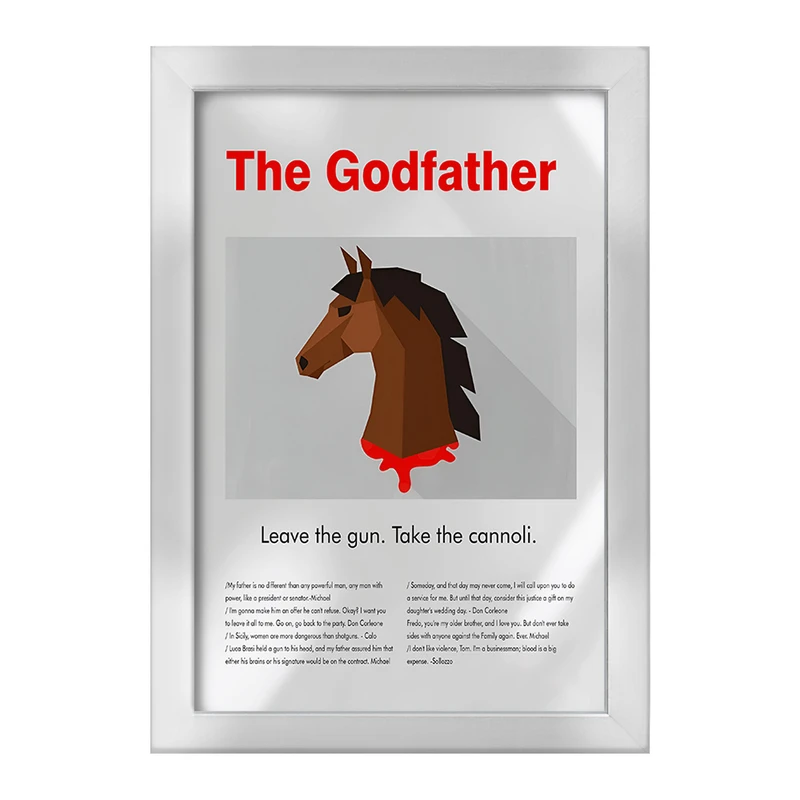 تابلو خندالو طرح پدرخوانده (The Godfather) کد F13842