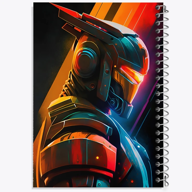 دفتر طراحی 50 برگ خندالو طرح آدم فضایی کد F9269