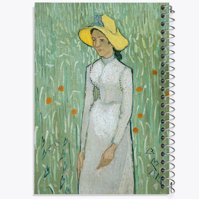 دفتر طراحی 50 برگ خندالو طرح ونسان ونگوگ (Van Gogh) کد 36815