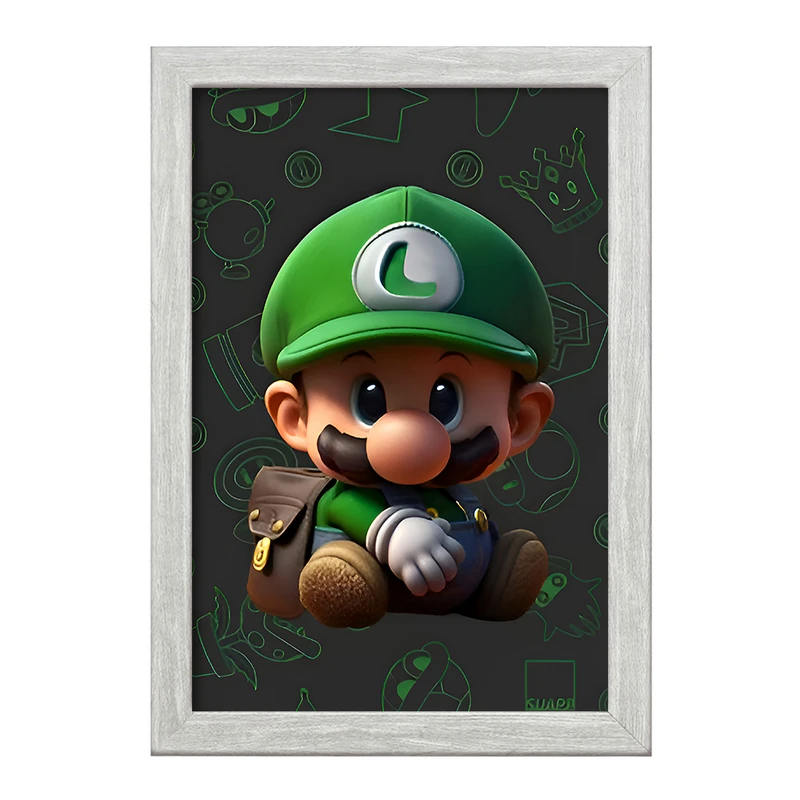 تابلو خندالو طرح سوپر ماریو (Super Mario) کد F9579