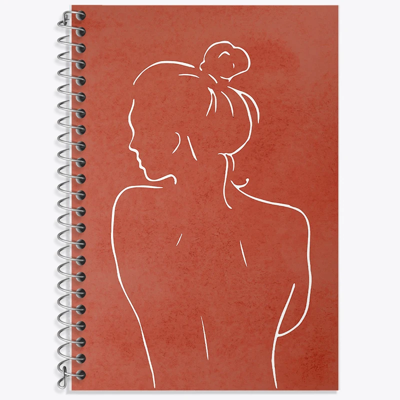 دفتر نت موسیقی 50 برگ خندالو طرح دخترانه مینیمال کد F11473