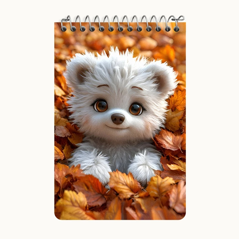 دفتر یادداشت 50 برگ خندالو طرح سگ کوچولوی بامزه کد F7230