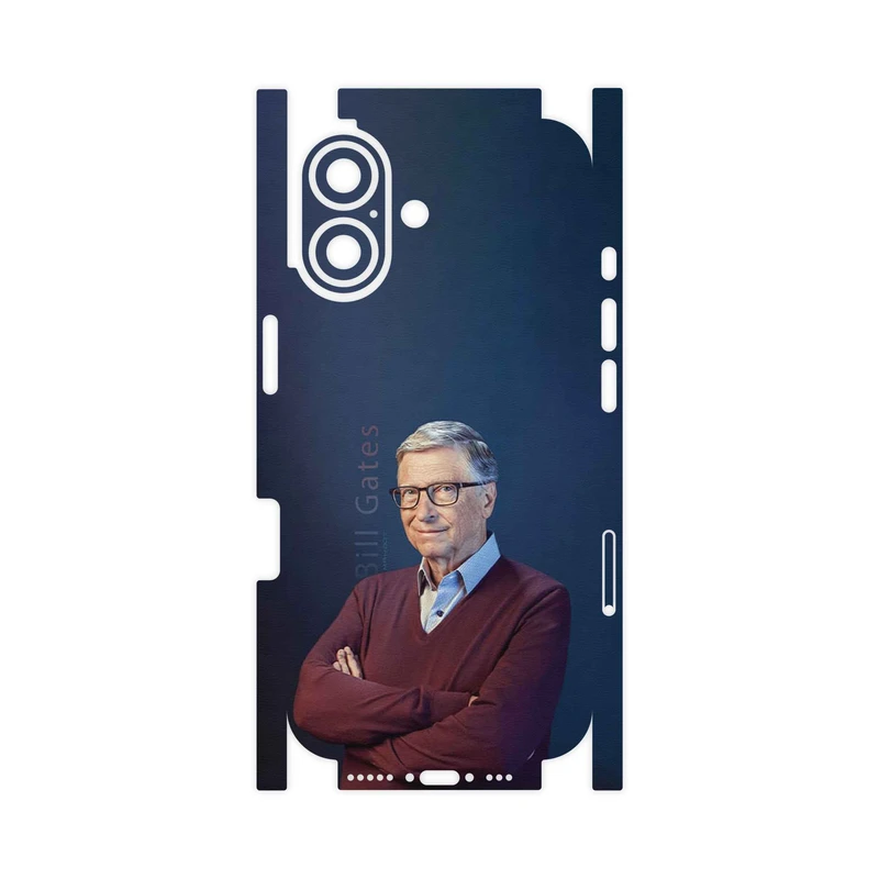 برچسب پوششی ماهوت مدل Bill_Gates-FullSkin مناسب برای گوشی موبایل اپل iPhone 17