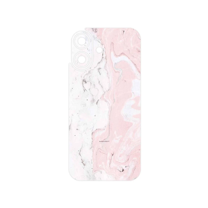 برچسب پوششی ماهوت مدل Blanco_Pink_Marble مناسب برای گوشی موبایل اپل iPhone 17