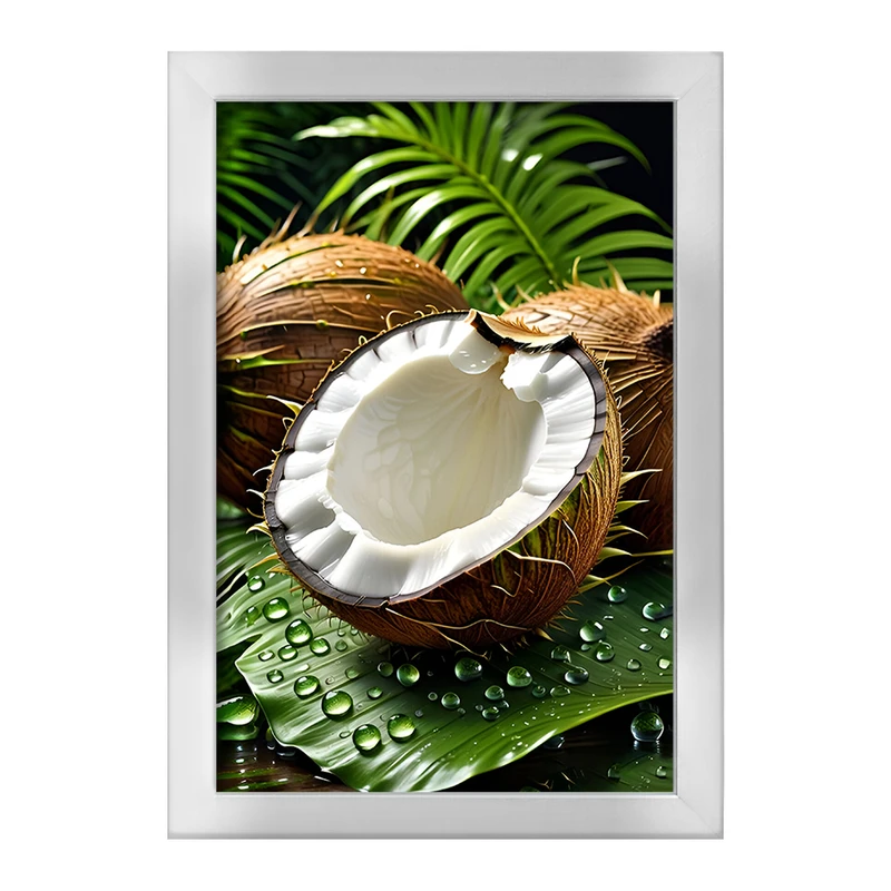 تابلو خندالو طرح نارگیل کد F6745