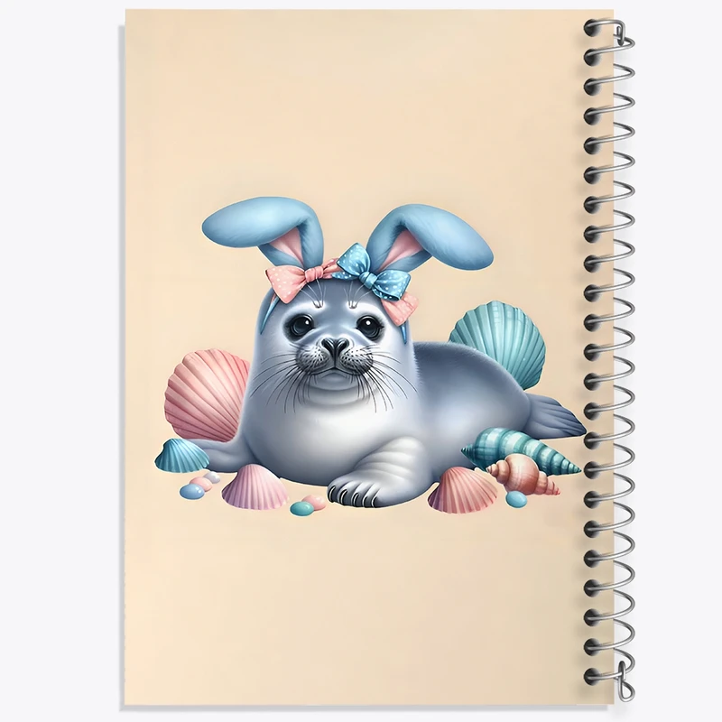 دفتر ژورنال نویسی 50 برگ خندالو مدل نقطه ای طرح فک بامزه کد N6496