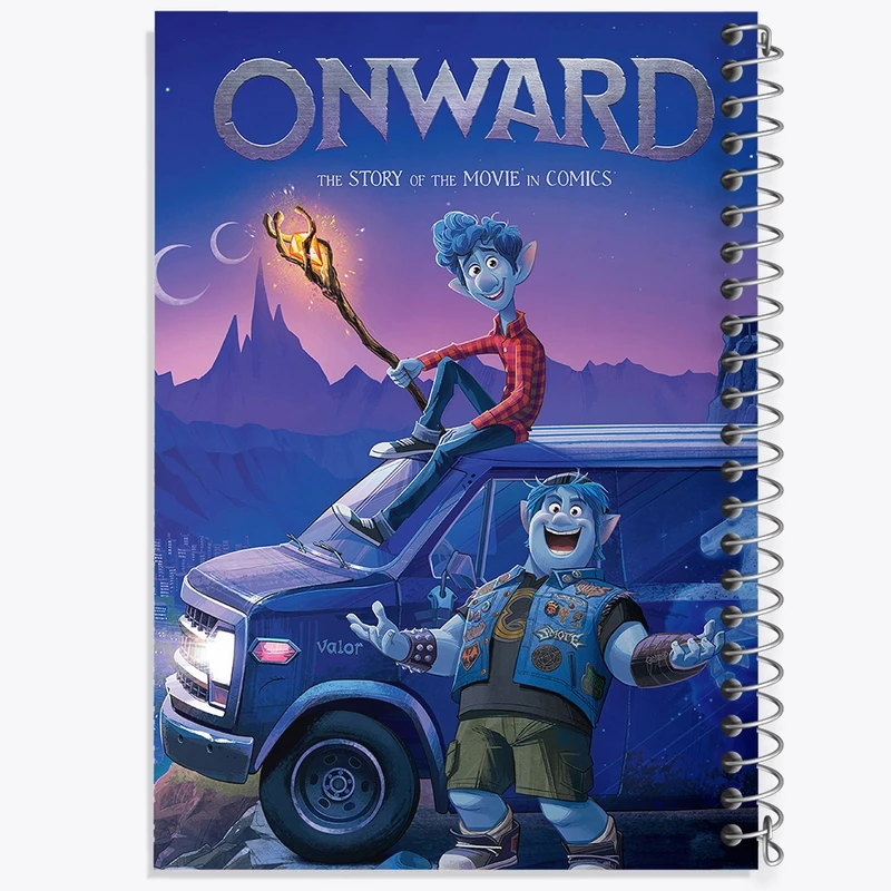 دفتر طراحی 50 برگ خندالو طرح به پیش Onward  کد 4839