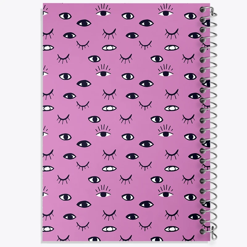 دفتر طراحی 50 برگ خندالو طرح چشم کد N723