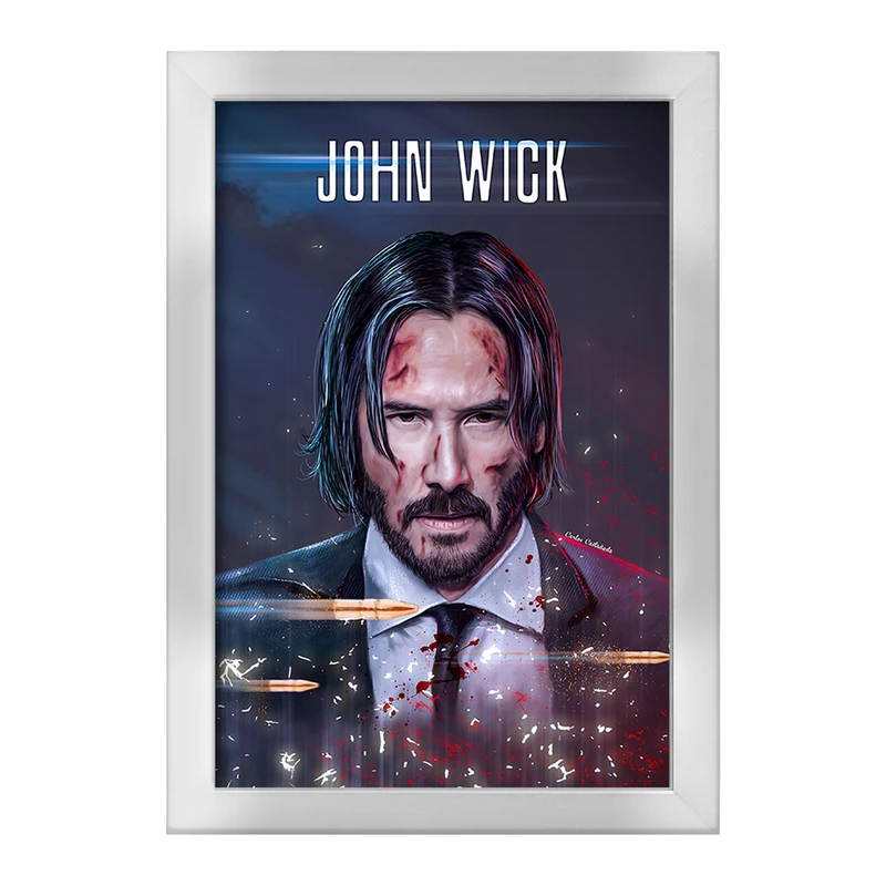 تابلو خندالو طرح جان ویک John Wick  کد 2950