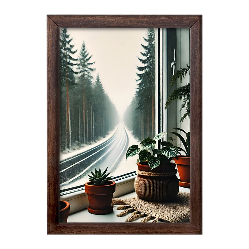 تابلو خندالو طرح کاکتوس کد F10414