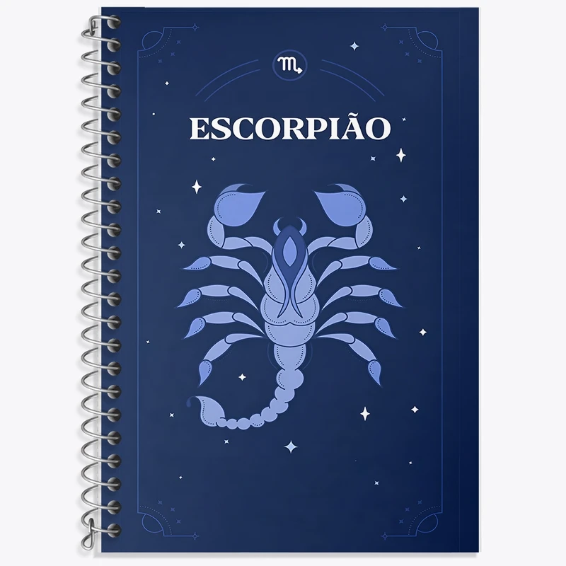 دفتر زبان 50 برگ خندالو مدل سه خط طرح ماه تولد آبان کد F10865