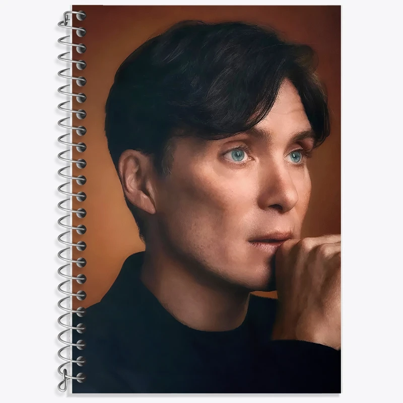 دفتر لغت 50 برگ خندالو طرح کیلین مورفی (Cillian Murphy) کد F10244