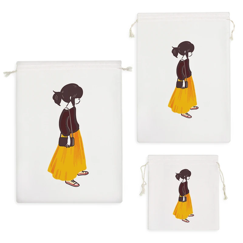 نظم دهنده خندالو مدل دختر دامن زرد کد 9256 مجموعه 3 عددی