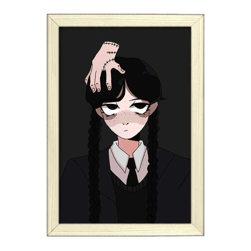 تابلو خندالو طرح ونزدی (Wednesday) کد F2464