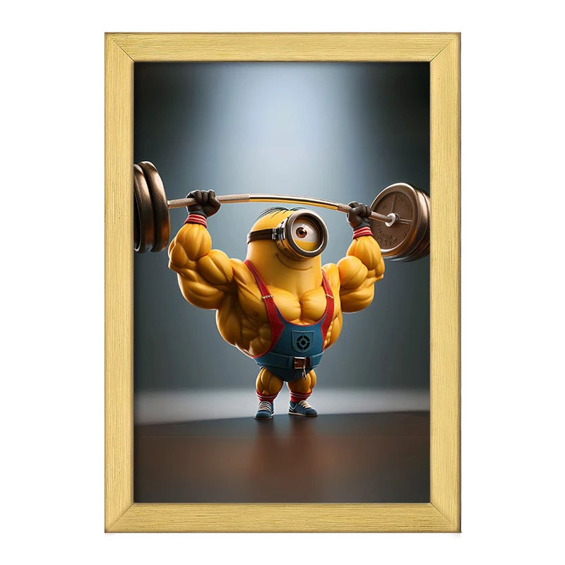 تابلو خندالو طرح مینیون ها (Minions) کد F4397