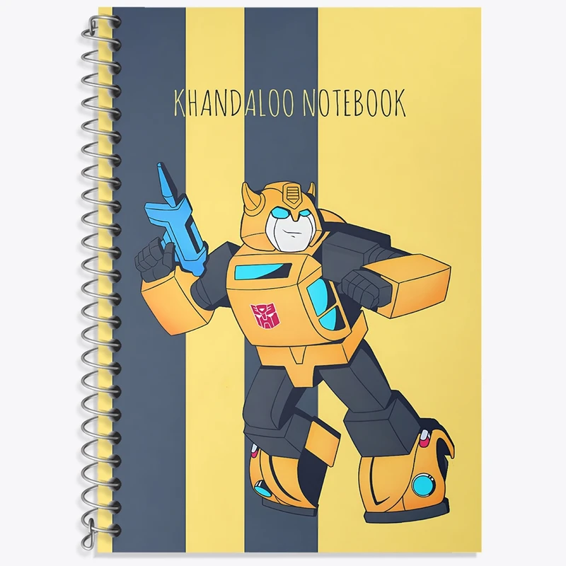 دفتر لغت 50 برگ خندالو طرح فیلم ترنسفورمرز (Bumblebee) کد N8935