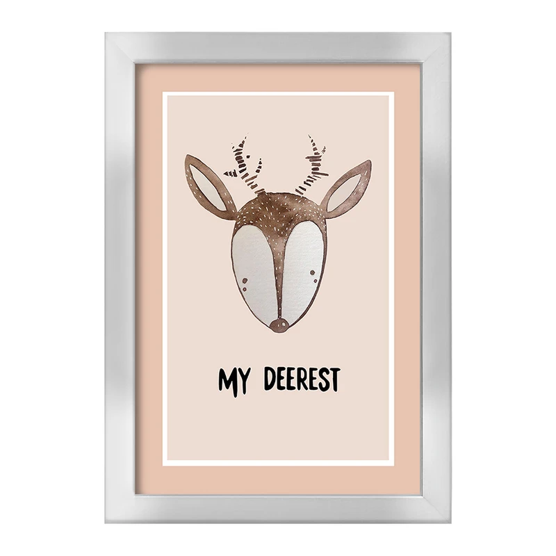 تابلو خندالو طرح گوزن کد F11488