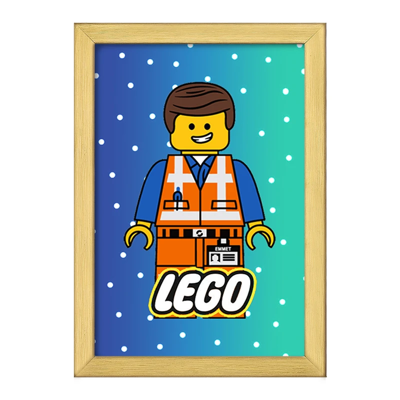 تابلو خندالو طرح انیمیشن لگو LEGO  کد 3770