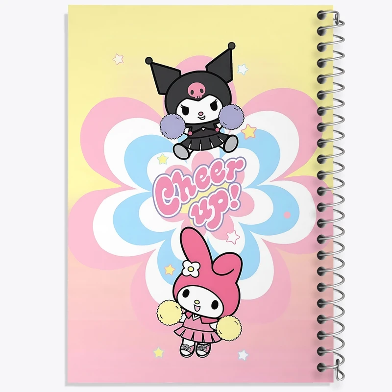 دفتر شطرنجی 50 برگ خندالو طرح کرومی و مای ملودی کد N9104