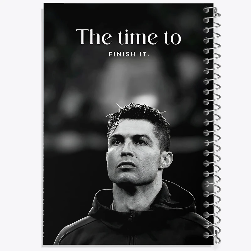 دفتر مشق 100 برگ خندالو طرح کریستیانو رونالدو کد F14255