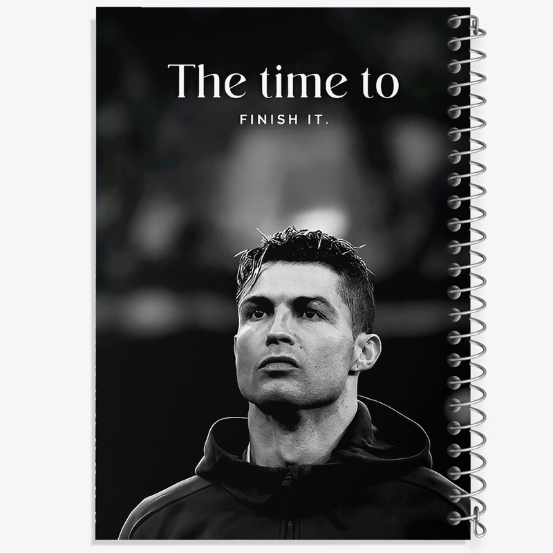 دفتر مشق 100 برگ خندالو طرح کریستیانو رونالدو کد F14255