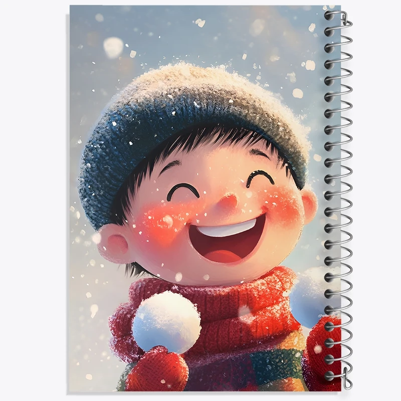 دفتر طراحی 50 برگ خندالو طرح پسر بچه شاد کد F12829