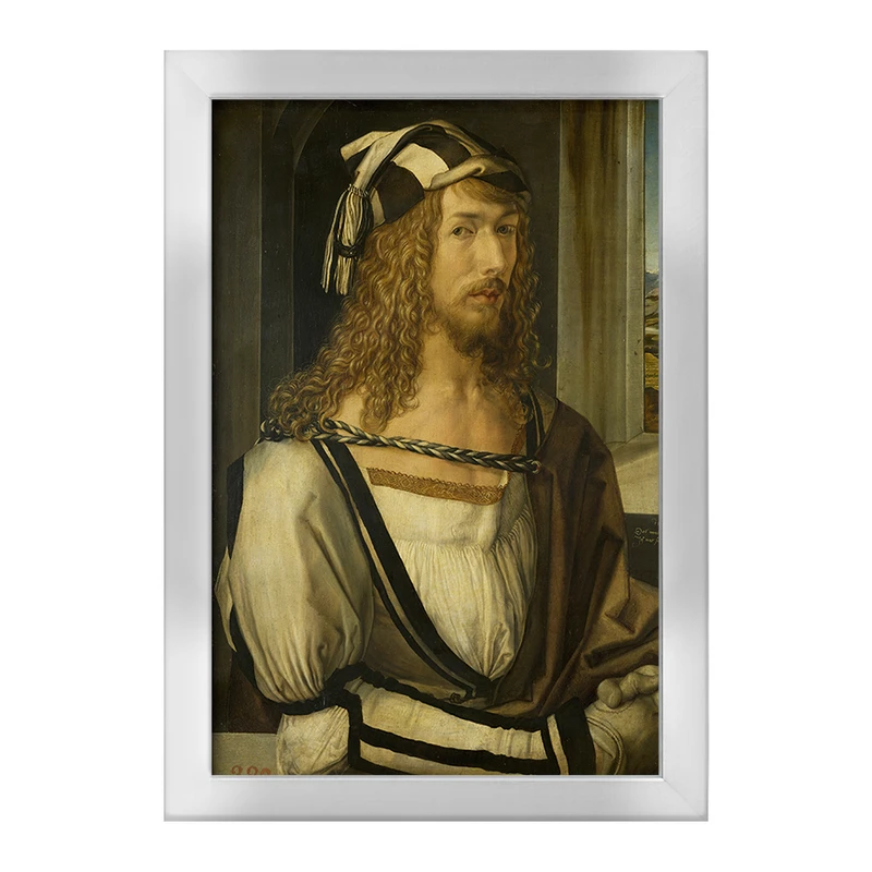 تابلو خندالو طرح سلف پرتره آلبرشت دورر کد F12390