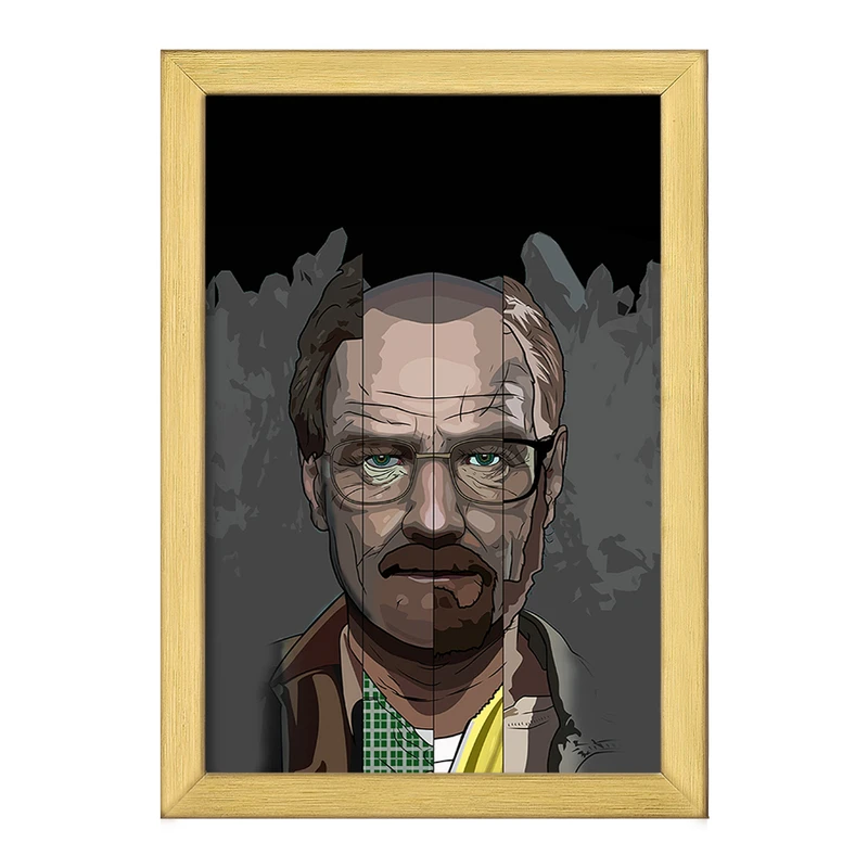 تابلو خندالو طرح والتر وایت سریال بریکینگ بد Breaking Bad  کد 13282