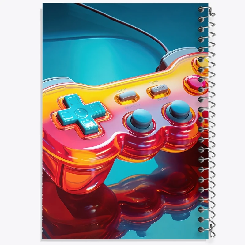 دفتر شطرنجی 50 برگ خندالو طرح گیم (Game) کد F3206