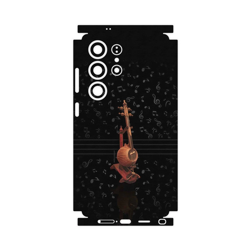 برچسب پوششی ماهوت مدل Persian_Fiddle_Instrument-FullSkin مناسب برای گوشی موبایل سامسونگ Galaxy S25 Ultra