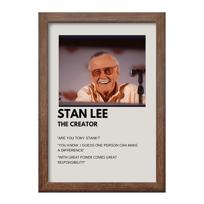 تابلو خندالو طرح استن لی (Stan Lee) کد F13160