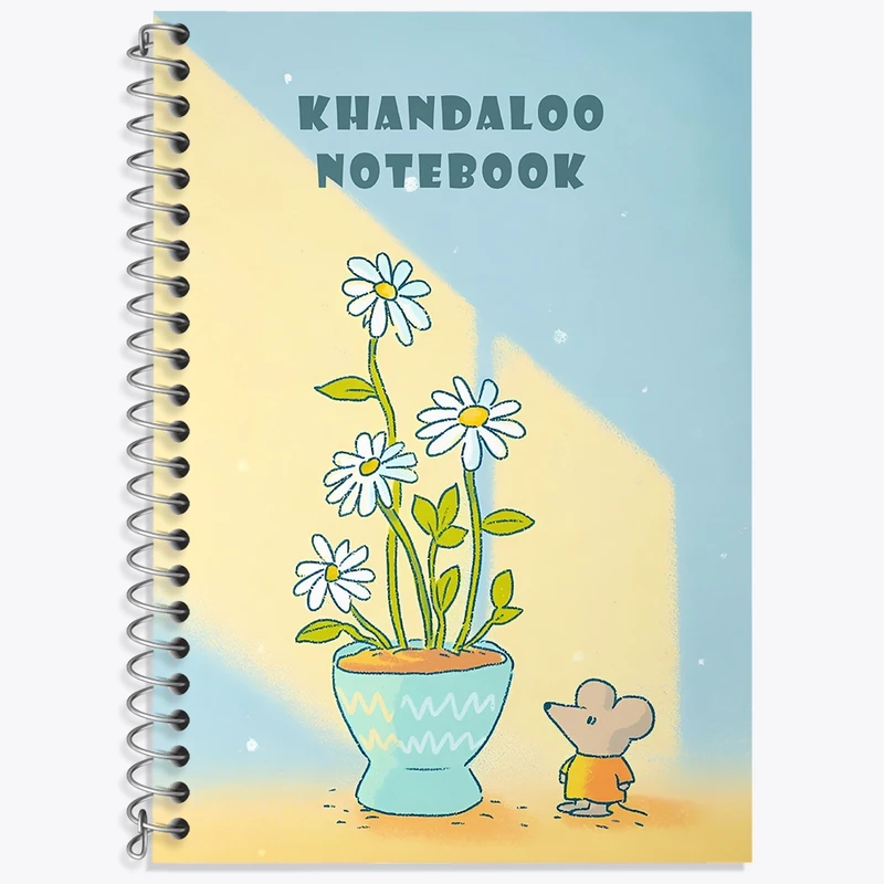 دفتر لغت 50 برگ خندالو طرح موش بامزه کد N8457