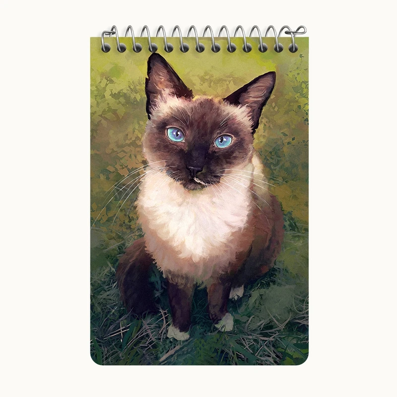 دفتر یادداشت 50 برگ خندالو طرح گربه کد F9330