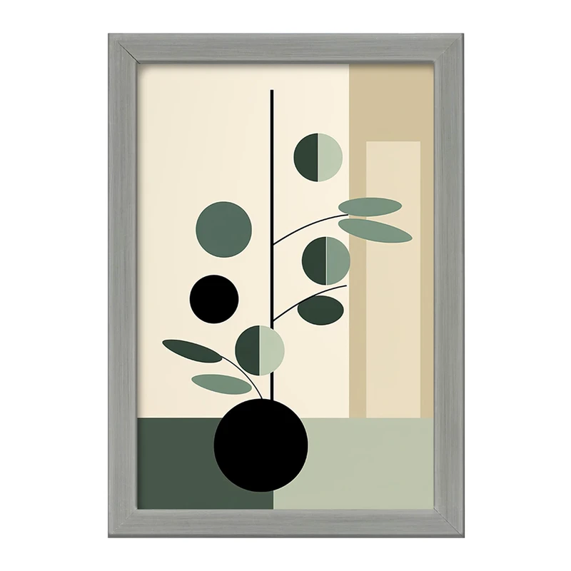 تابلو خندالو طرح دکوراتیو (decorative) کد F1882