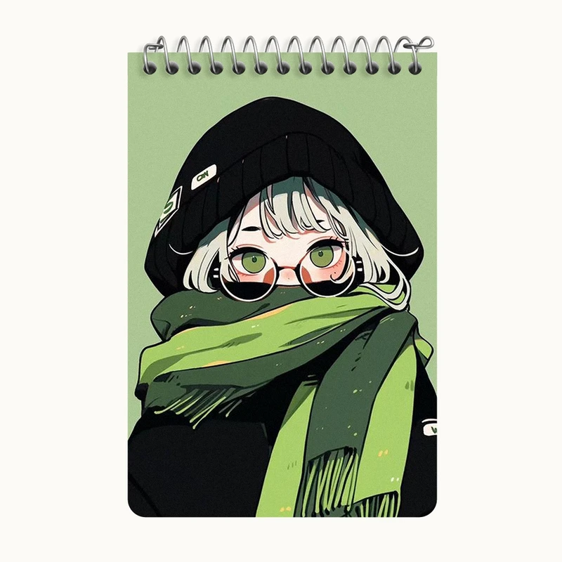 دفتر یادداشت 50 برگ خندالو طرح دخترانه کد F2976