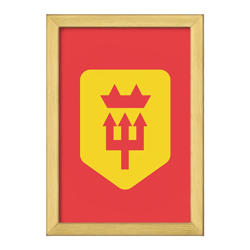 تابلو خندالو طرح باشگاه منچستریونایتد Manchester United  کد 2066