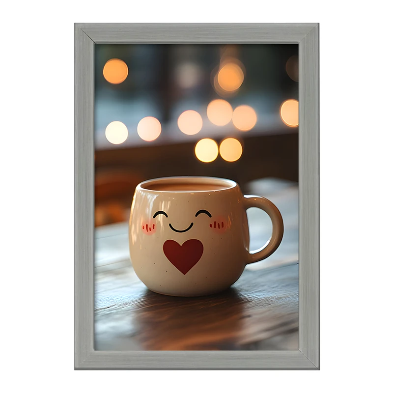 تابلو خندالو طرح فنجان قهوه کد F12026