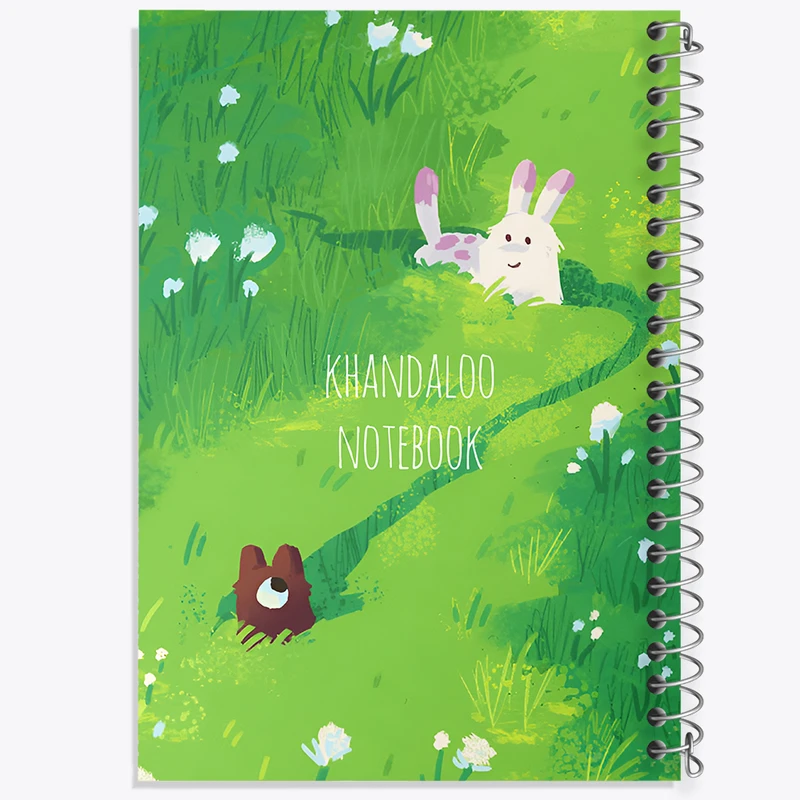دفتر مشق 100 برگ خندالو طرح خرگوش بامزه کد N8171