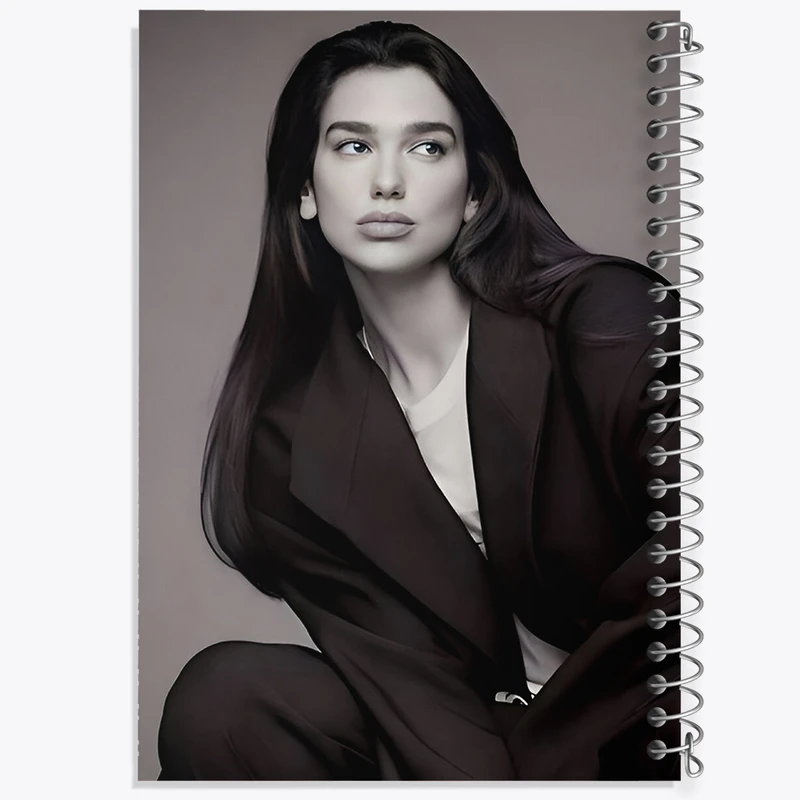 دفتر نقاشی 50 برگ خندالو طرح دوا لیپا (Dua Lipa ) کد F10201