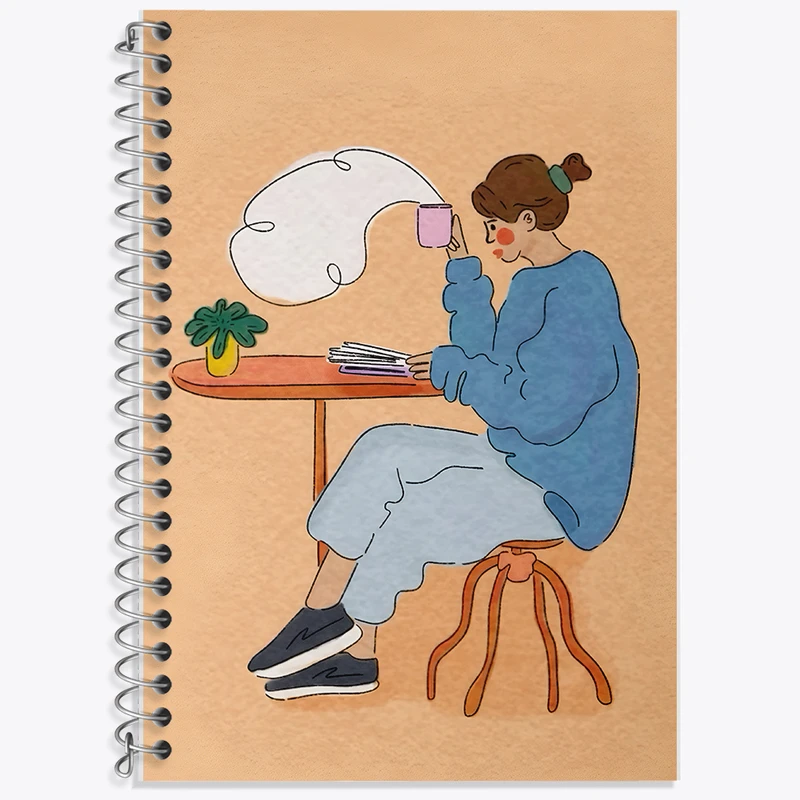 دفتر نت موسیقی 50 برگ خندالو طرح دخترانه کد F10823