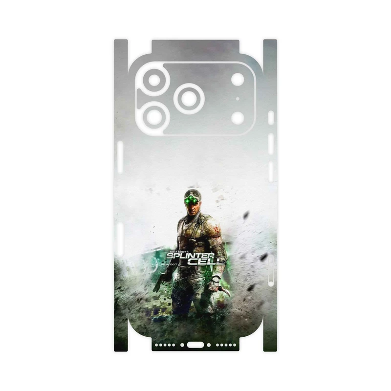 برچسب پوششی ماهوت مدل splintercell Game Series-FullSkin مناسب برای گوشی موبایل اپل iPhone 17 Pro