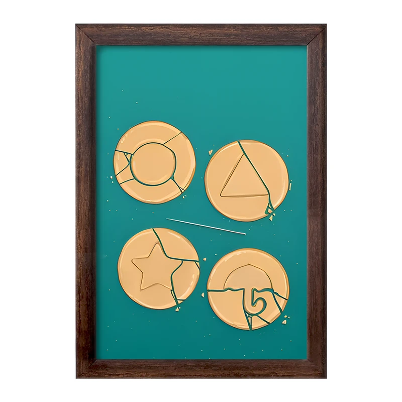 تابلو خندالو طرح بازی مرکب (Squid Game) کد F11780