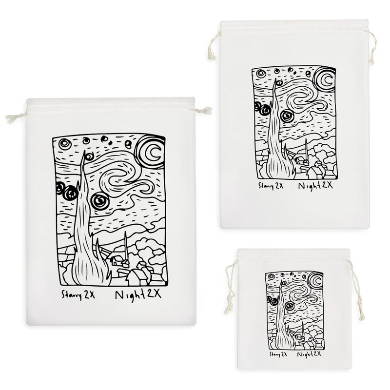 نظم دهنده خندالو مدل نقاشی ونگوگ کد 8146 مجموعه 3 عددی