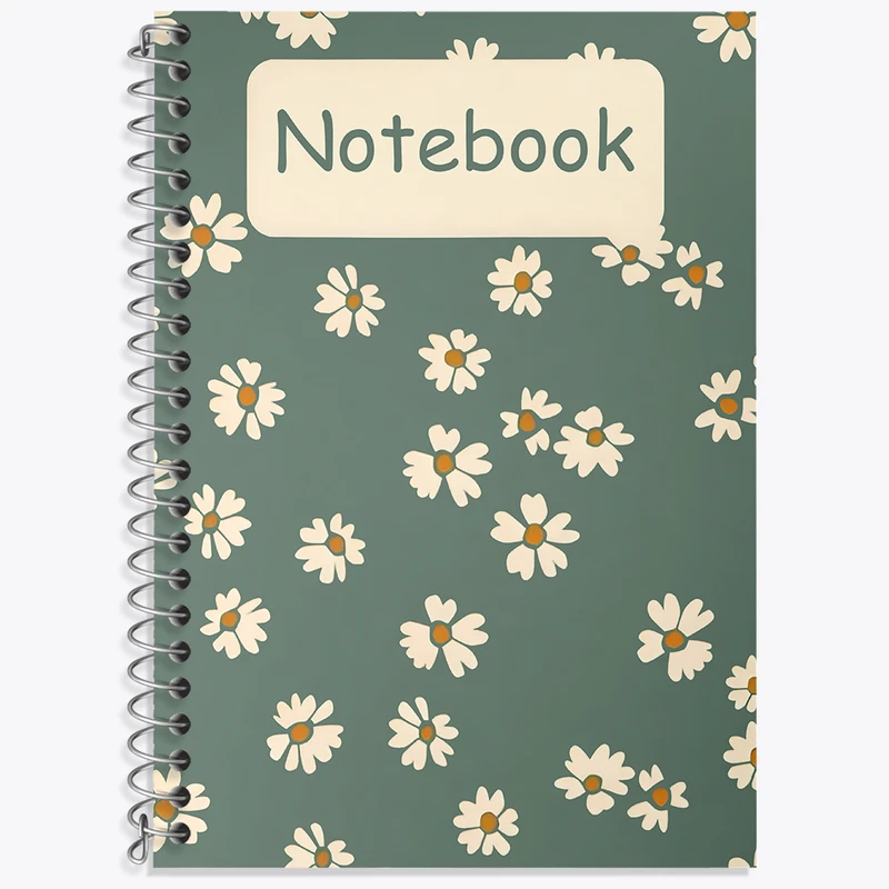 دفتر نت موسیقی 50 برگ خندالو طرح گل گلی کد N6662