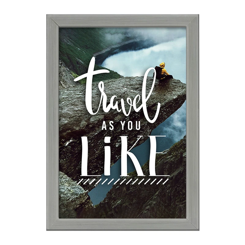 تابلو خندالو طرح Travel As You Like کد F1463