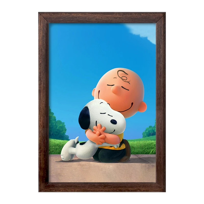 تابلو خندالو طرح انیمیشن اسنوپی Snoopy  کد 13888