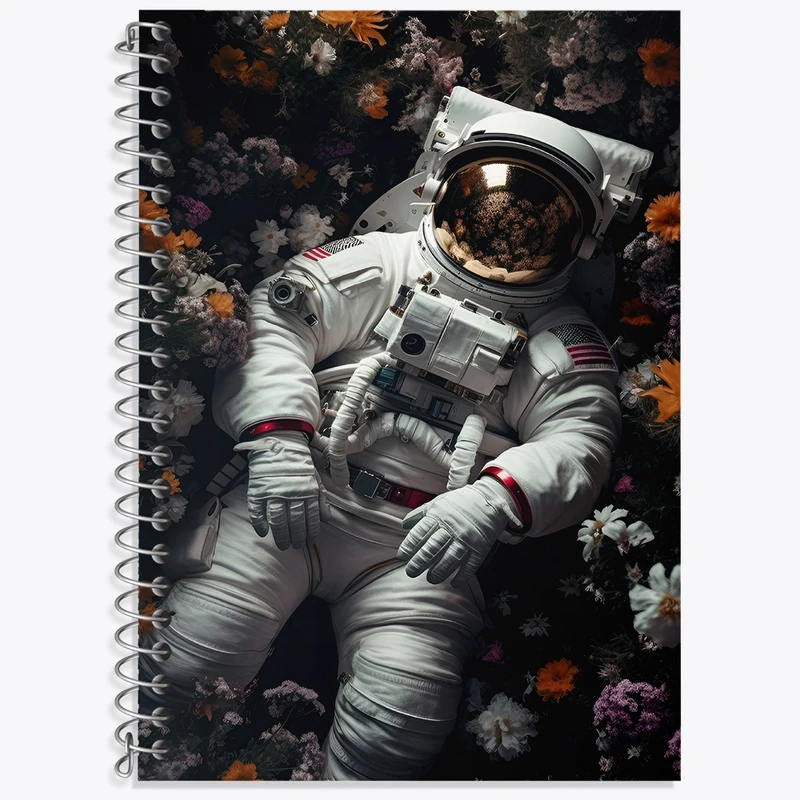 دفتر نت موسیقی 50 برگ خندالو طرح فضانورد کد F3937