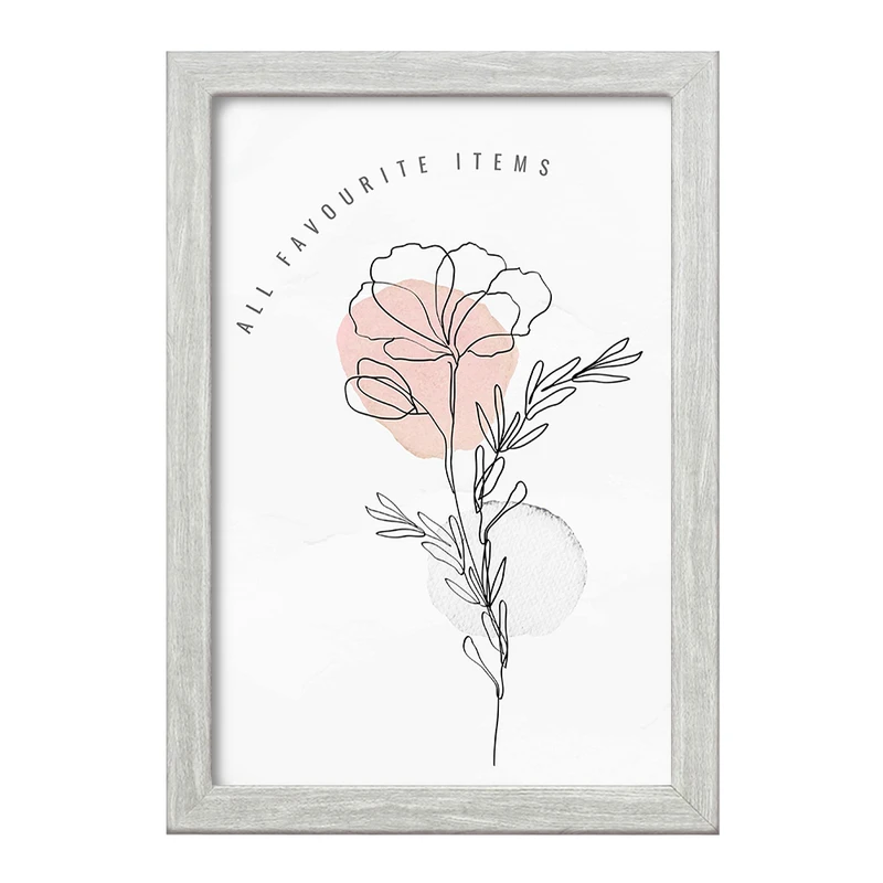 تابلو خندالو طرح دکوراتیو (decorative) کد F1545