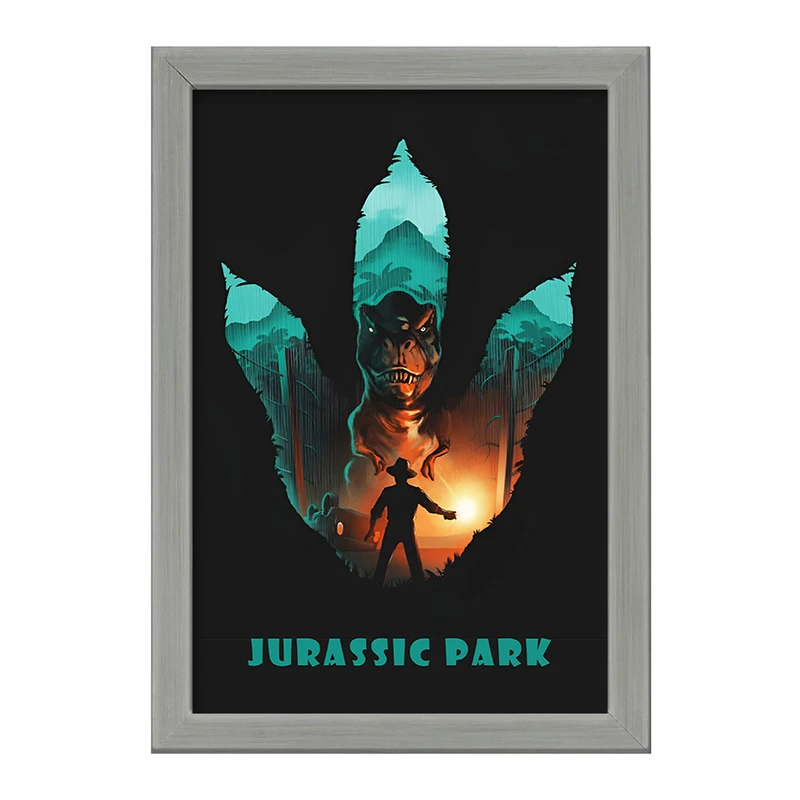 تابلو خندالو طرح ژوراسیک (Jurassic Park) کد F13773