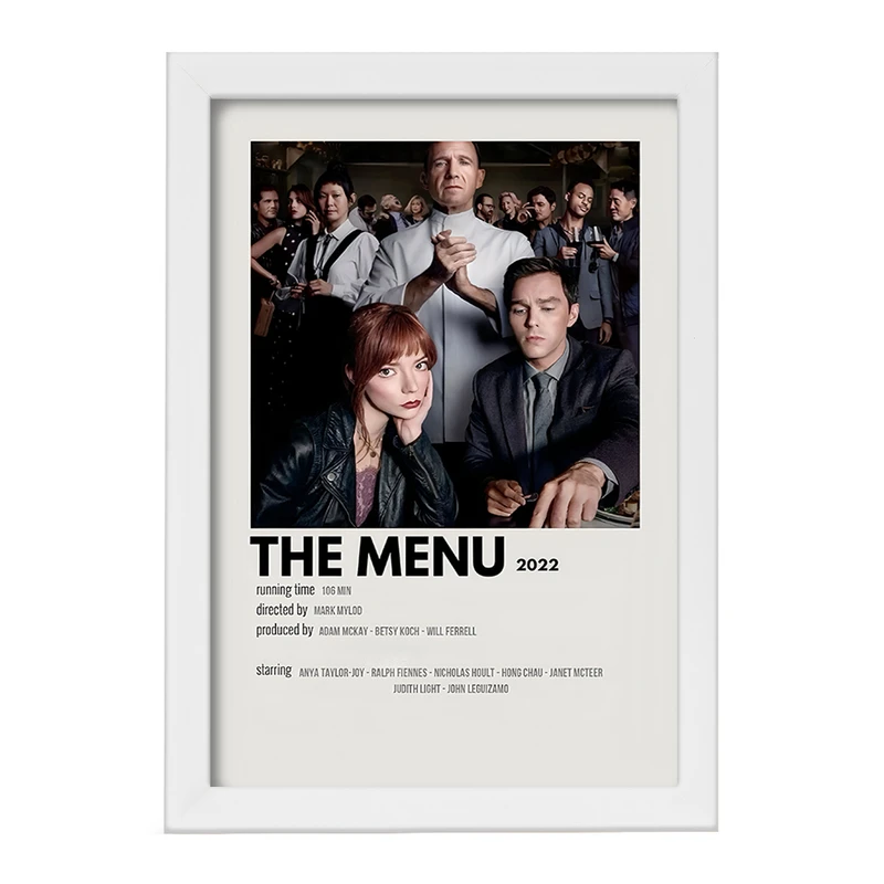 تابلو خندالو طرح منو (The Menu) کد F13095